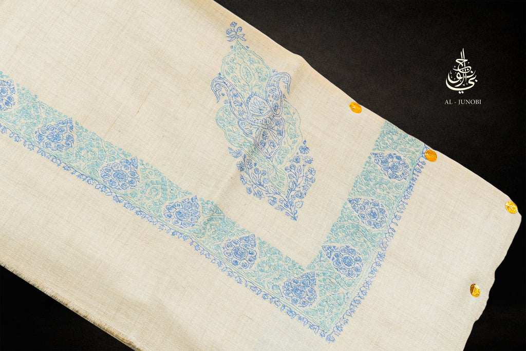 1 كينغ باشمينا تطريز كبير