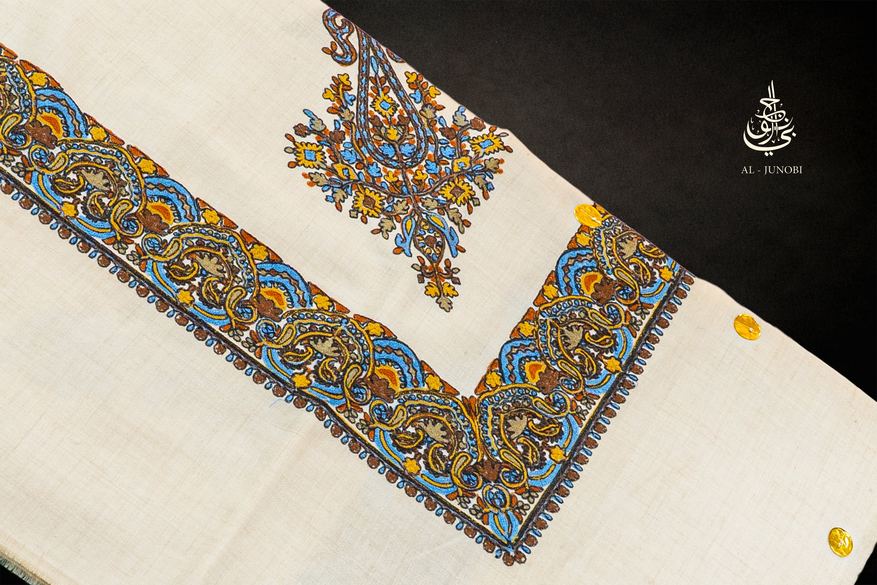 2 باشمينا كلامكاري تطريز كبير